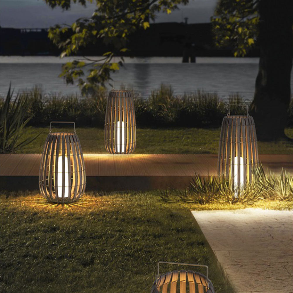 Orr Handgjorda Metall Solcell Utomhusbelysning LED Trädgård