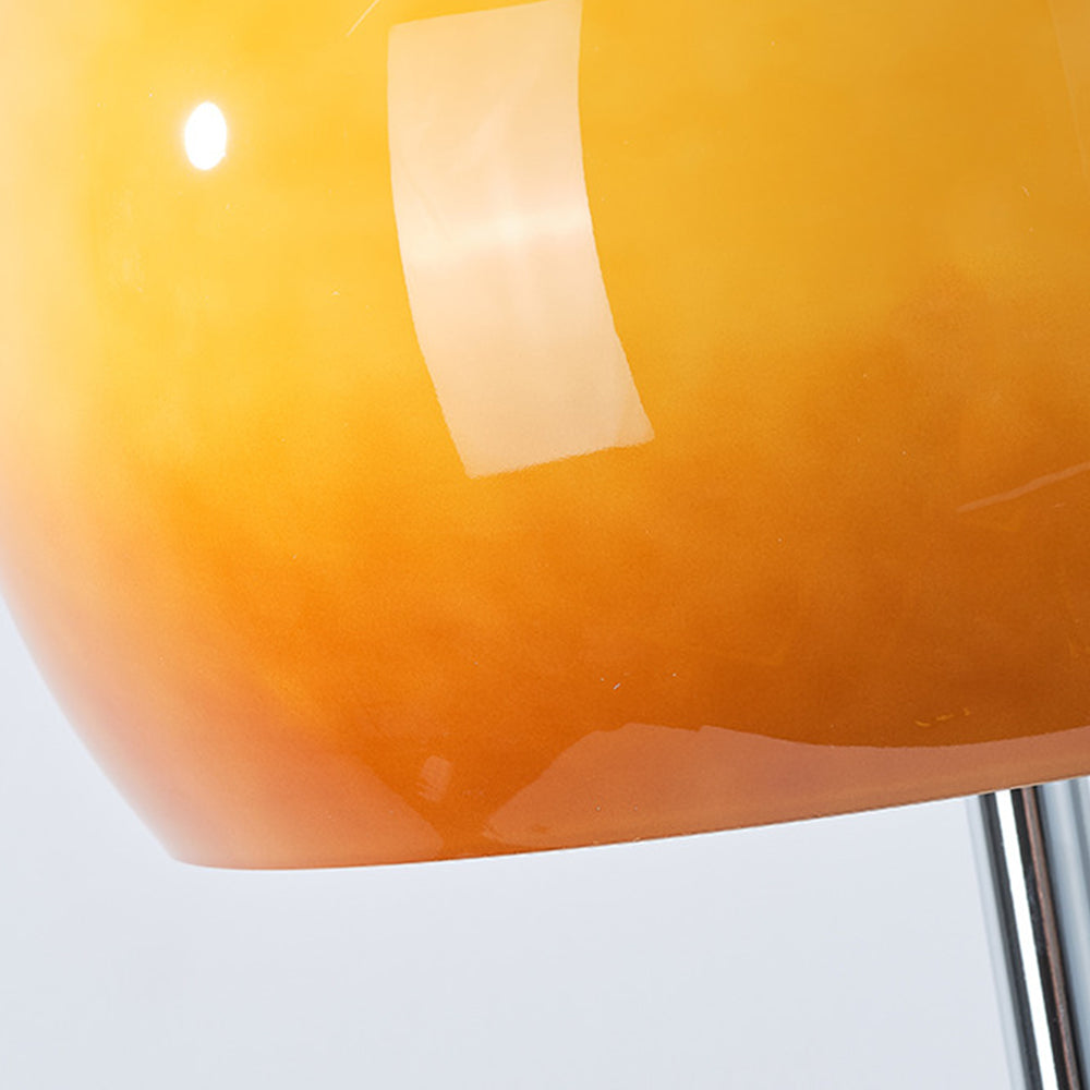 Salgado Modern  LED Golvlampa Metall/Glas Orange Vardagsrum/Sovrum