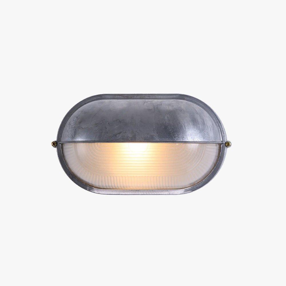Orr Modern Vägglampa Utomhus Metall/Glas Silver/Guld Trädgård