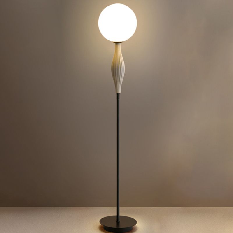 Valentina Golvlampa Bubble Modern, Metall/Glas, Sovrum