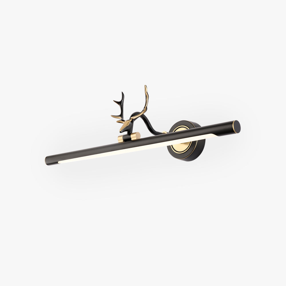 Leigh Design Hjortar LED Vägglampa Metall/Akryl Svart/Guld Badrum/Sovrum