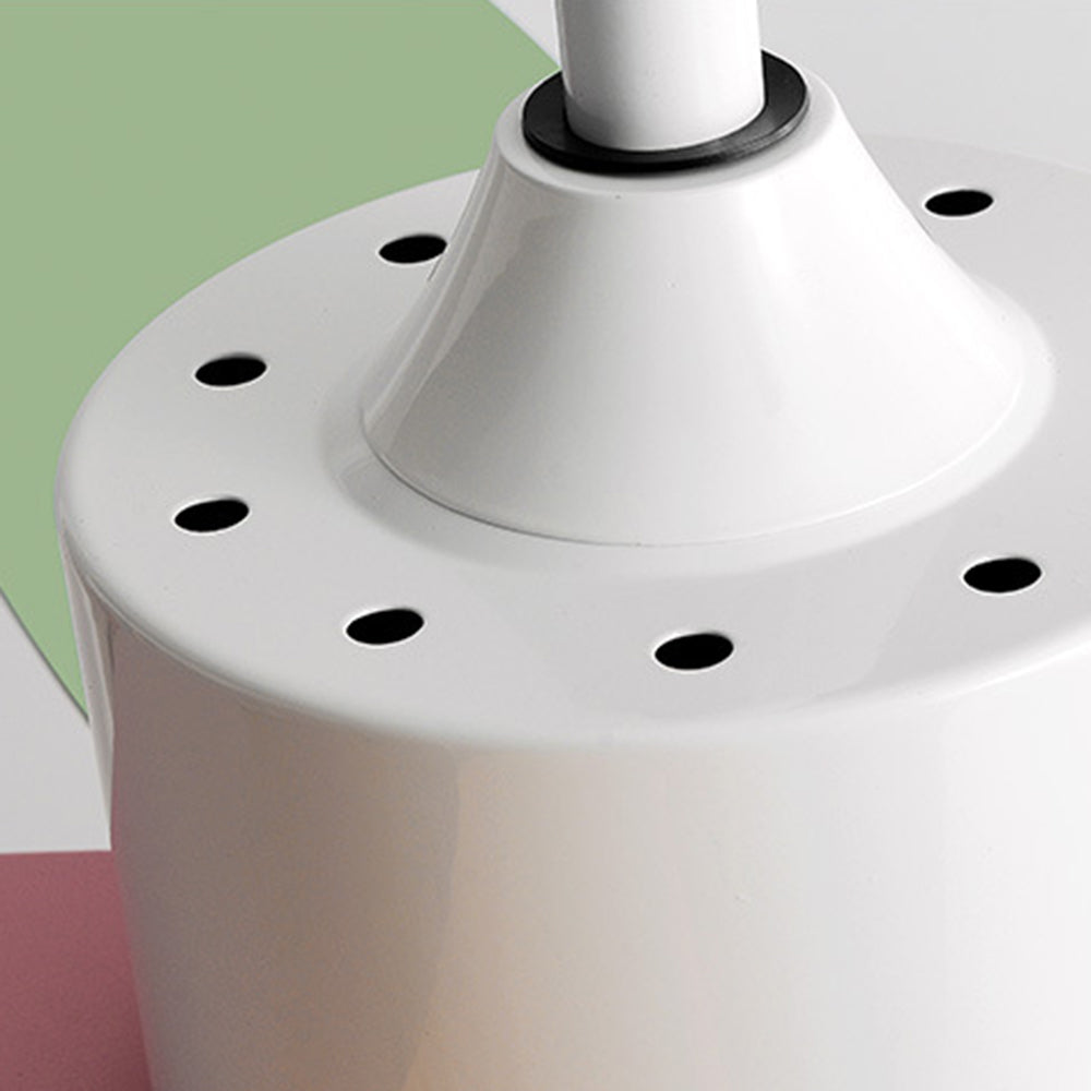 Morandi Modern Design LED Akryl/Metall Takfläktar Med Belysning Flerfärgad