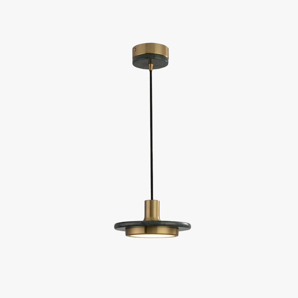 Cairns Modern LED Lång Rund Pendellampa Metall Svart Vardagsrum/Köksö/Sovrum