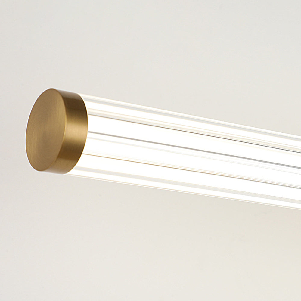 Leigh Design Cylindrica LED Vägglampa Metall/Akryl Guld/Svart Badrum/Sovrum