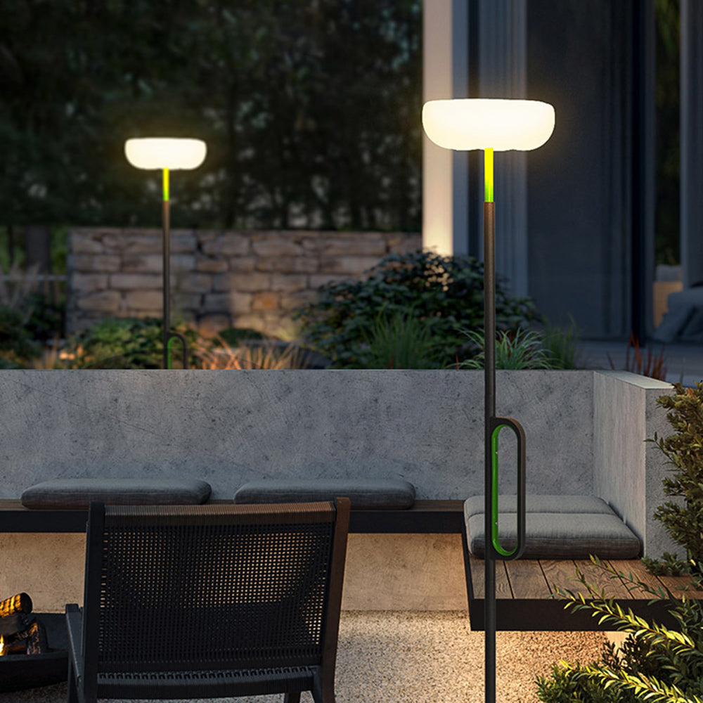 Orr Design Solcell LED Lång Stora Utomhusbelysning Metall Svart Trädgård
