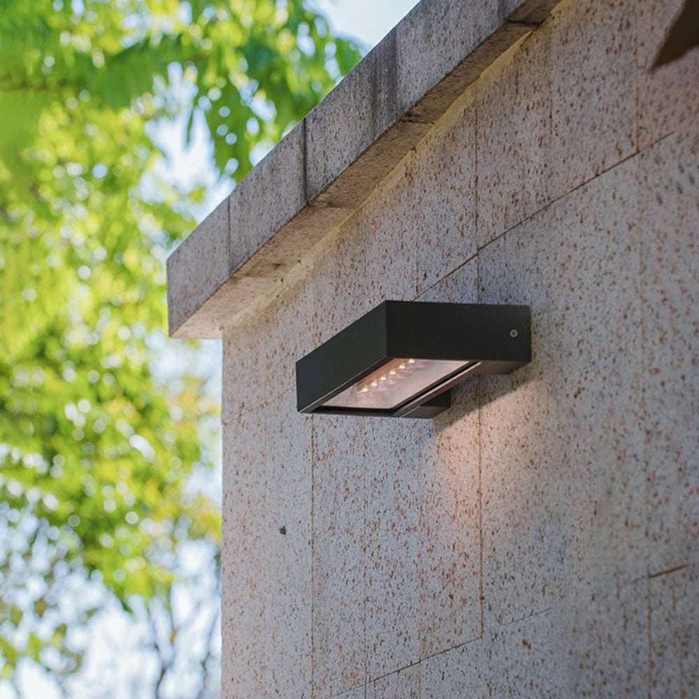 Orr Modern Design Metall Akryl Dimbar LED Vägglampa Utomhus