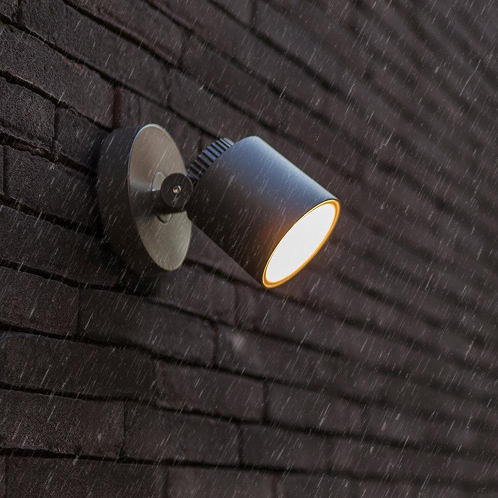 Orr Modern Design LED Utomhusbelysning Metall/Akryl Svart Utomhus