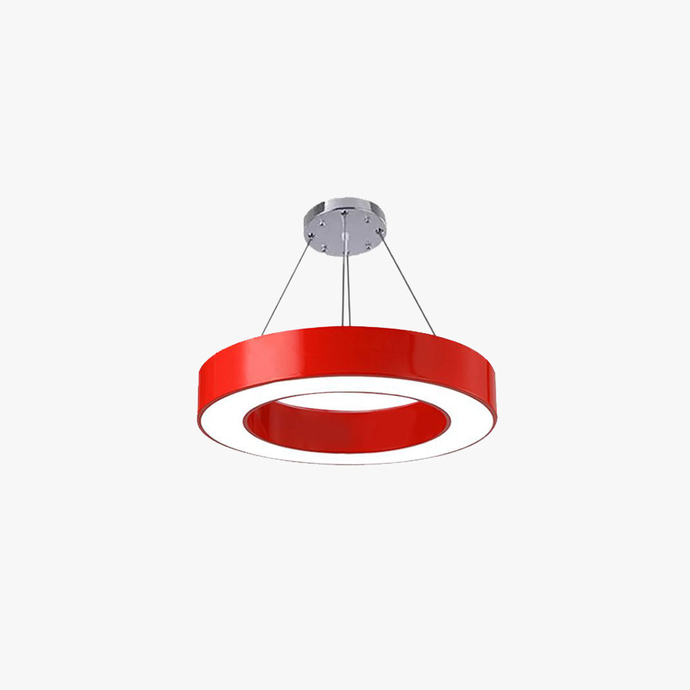 Morandi Modern Rund LED Pendellampor Röd/Gul/Blå/Grön Metall/Akryl Sovrum/Barnrum