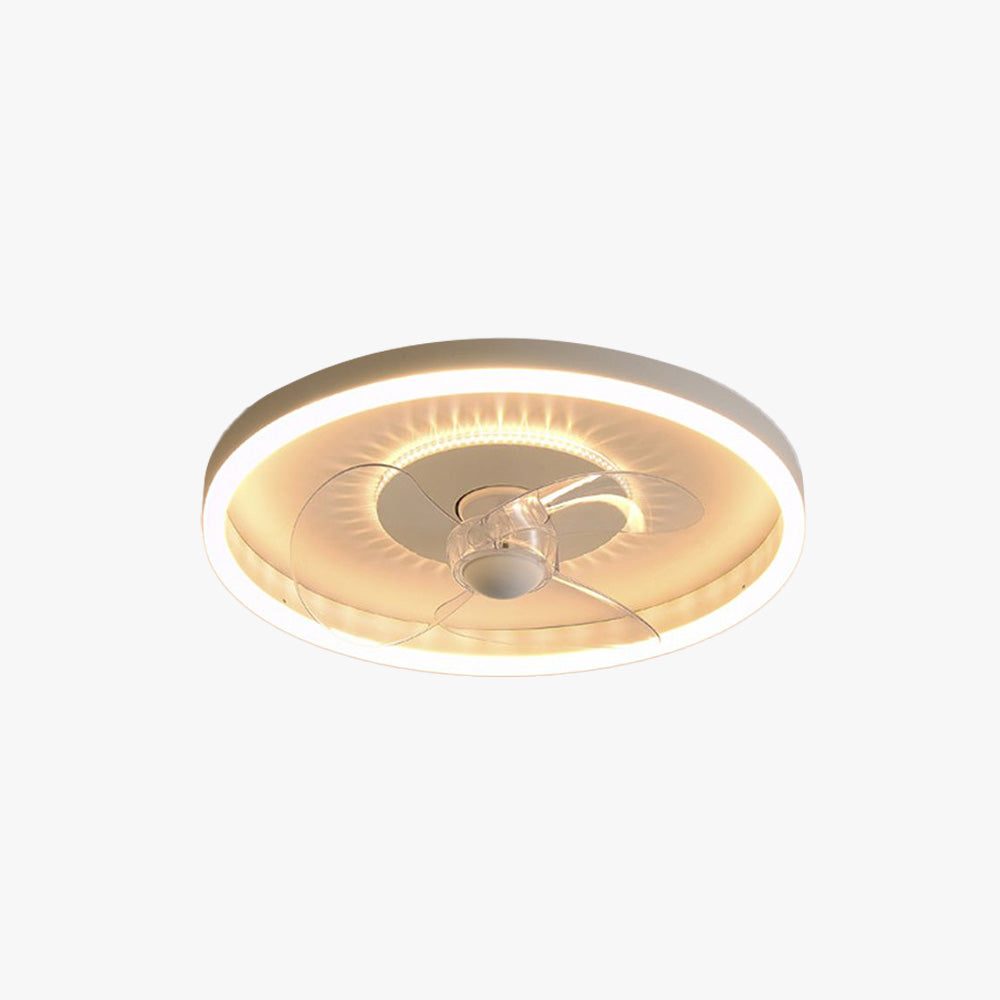 Quinn Modern Rund LED Taklampa Vit Metall/Akryl Vardagsrum/Sovrum/Matsal