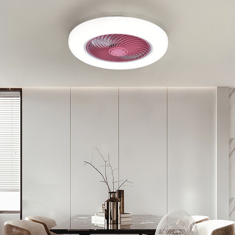 Morandi Modern Design Snygga Takfläktar Med Ljus Justerbar Sovrum/Vardagsrum