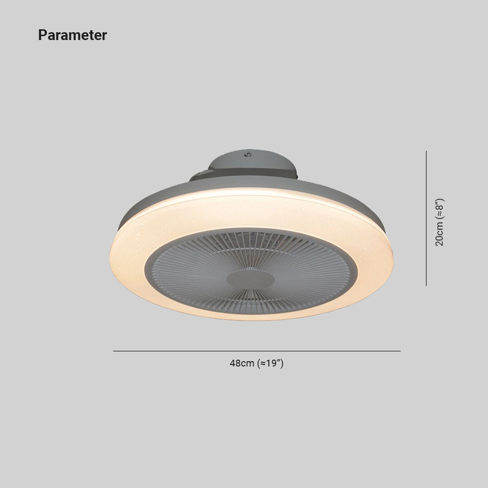 Morandi Modern Design Bluetooth Snygga LED Taklampa Metall Vit Vardagsrum/Sovrum