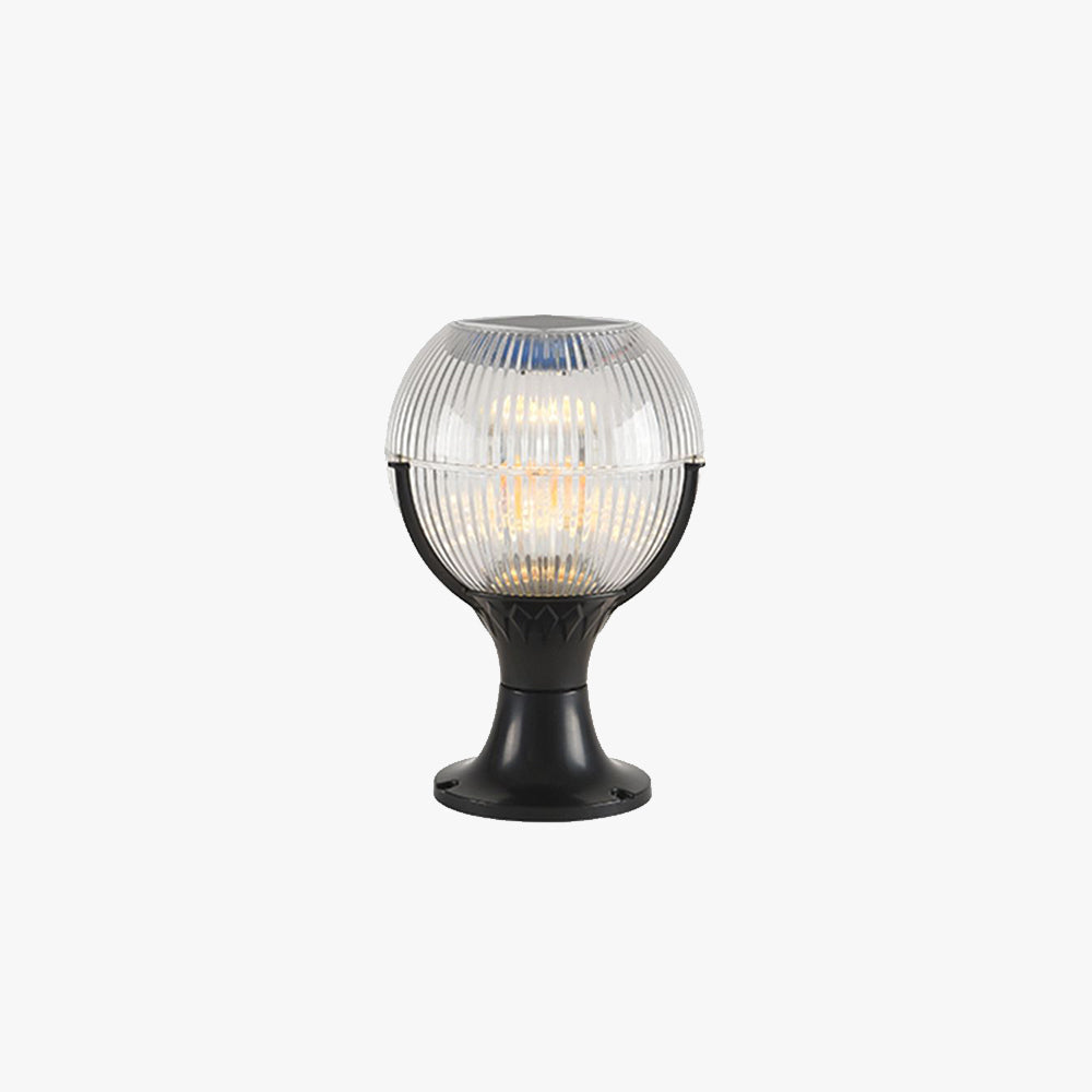 Hailie Modern Lampskärm LED Utomhusbelysning Akryl/Glas Svart Balkong/Trädgård