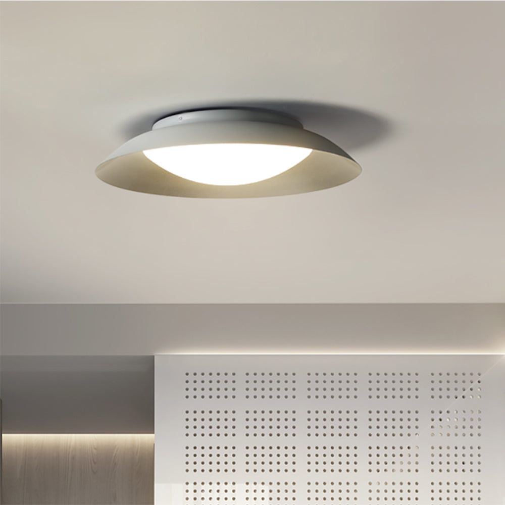 Carins Modern Design LED Metall/Akryl Taklampa, Vit
