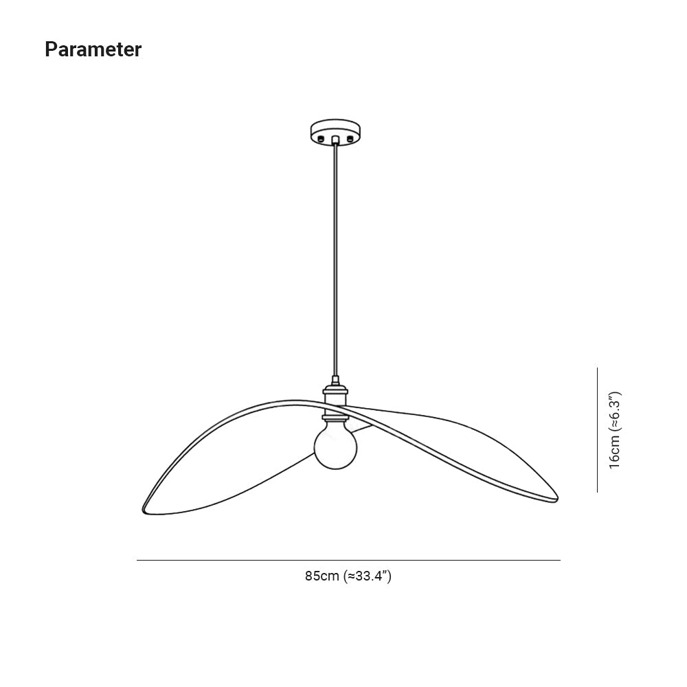 Ozawa Retro Liten LED Pendellampa Trä/Metall Vardagsrum Ljuskrona Blockljus