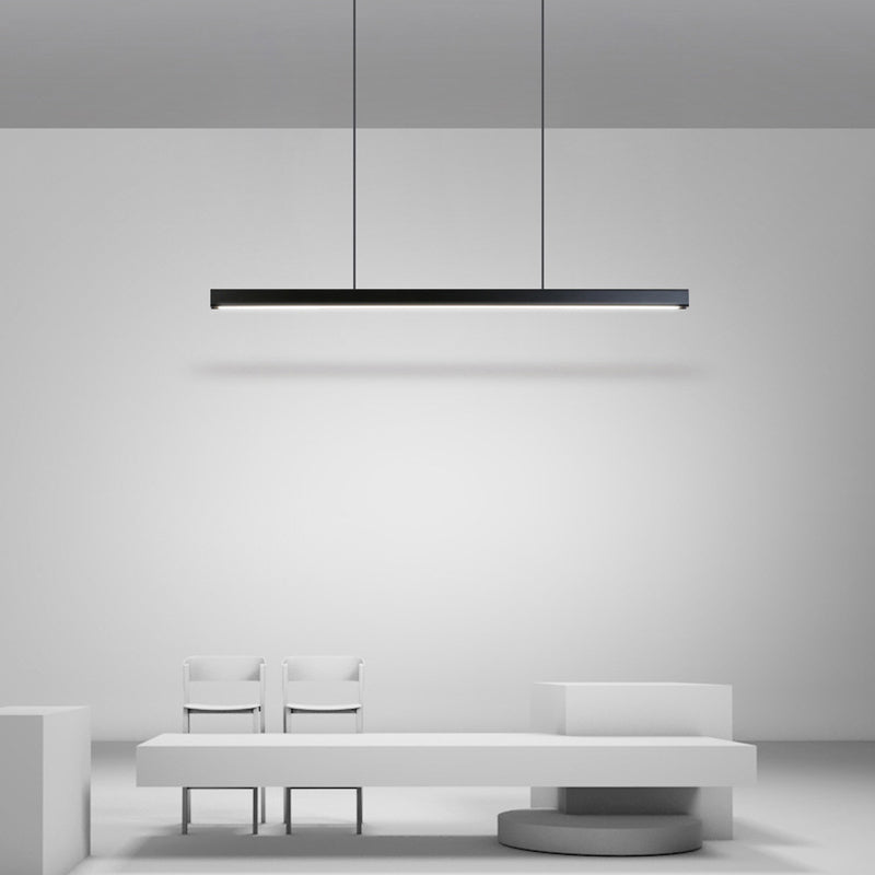 Edge Minimalistisk Pendellampor Linear Dimmable Vardagsrum/Matsal