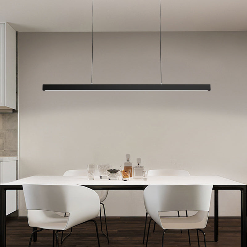 Edge Minimalistisk Pendellampor Linear Dimmable Vardagsrum/Matsal