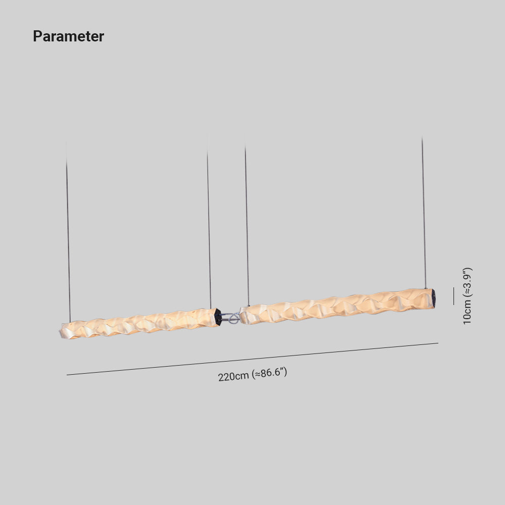 Nazifa Modern Design LED Metall/PET Pendellampa,Vit