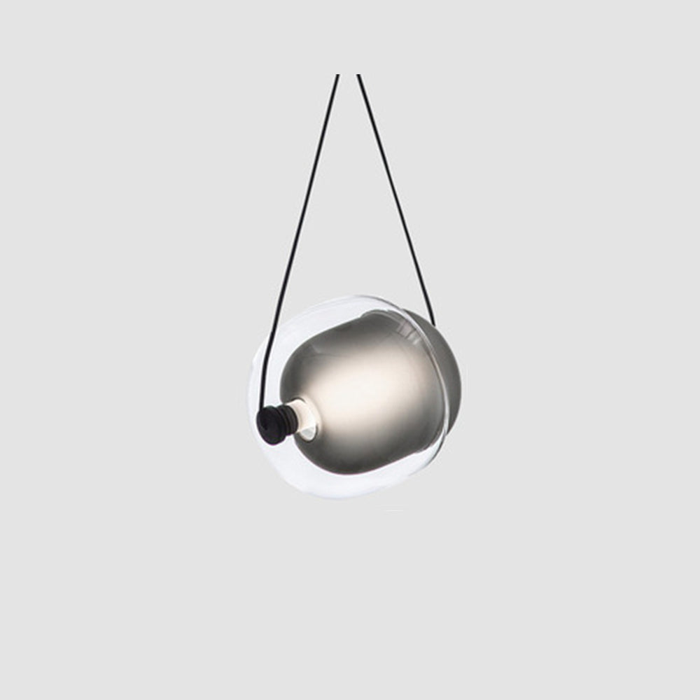 Hailie Modern Bubbla Glas Pendellampor, Blå/Gul/Rosa/Smoky Grey/Vit/Klar, 6 Färg